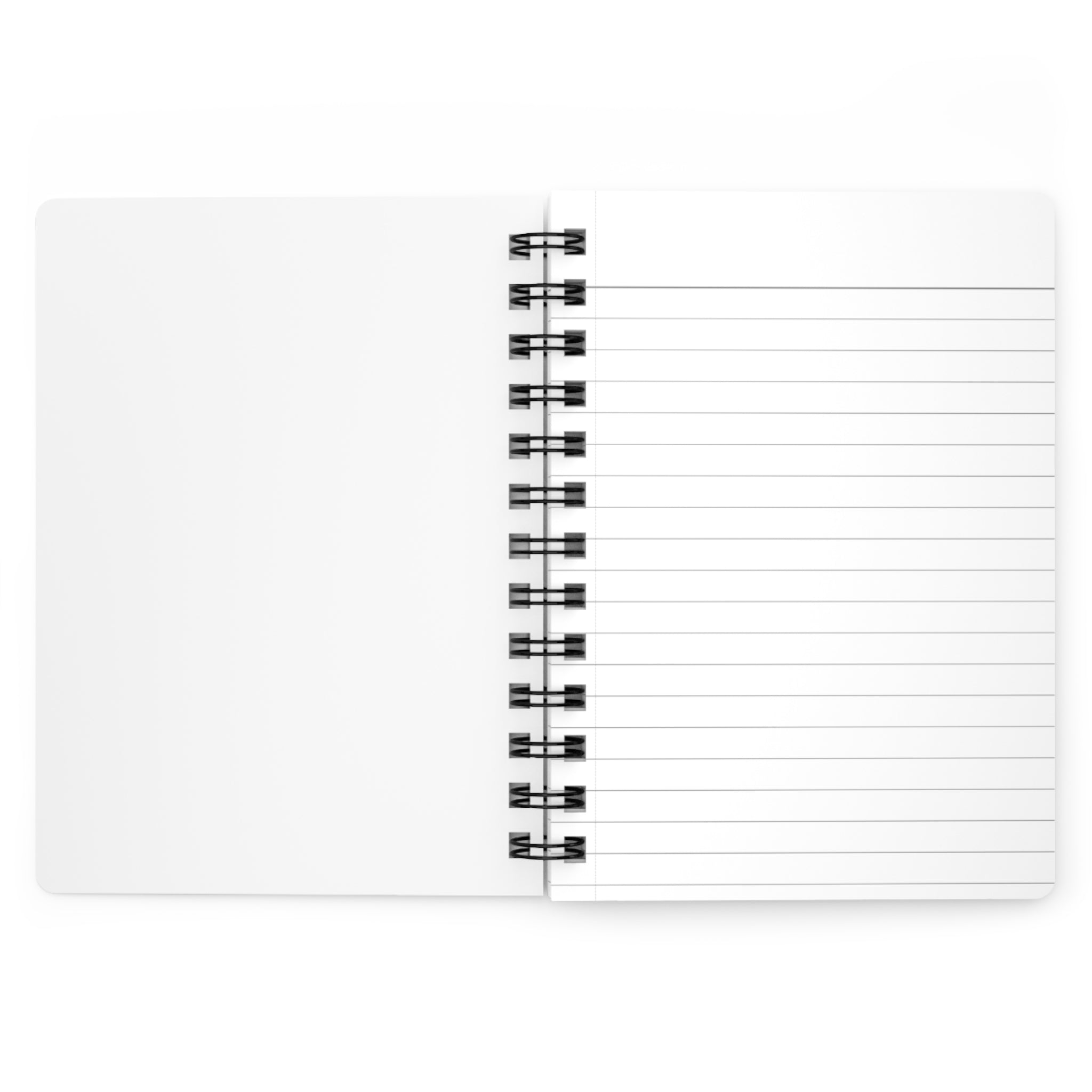 Life Perfect Square Spiral Journal — Colorful Logo Notebook for Planning & Notes