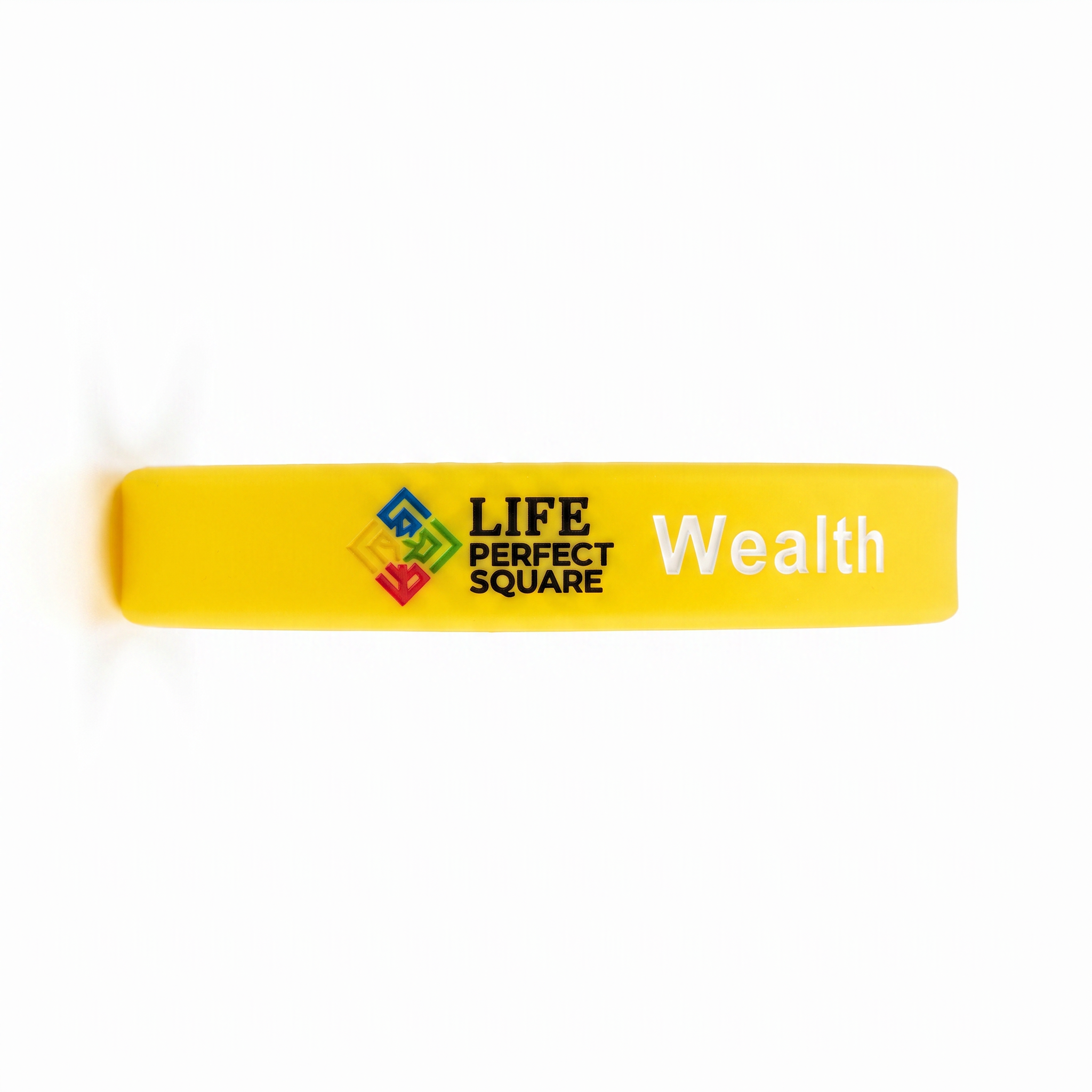 Life Perfect Square™ Motivation Wristbands Health, Wealth & Love Collection